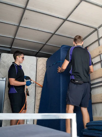 SwiftMove crew loading a truck