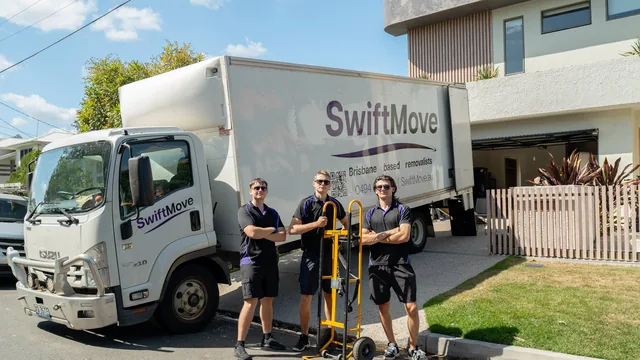 SwiftMove moving truck in Brisbane